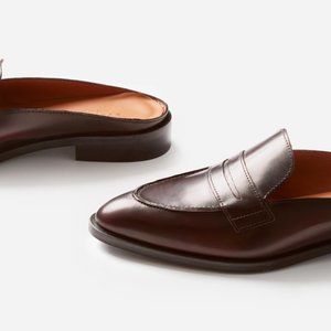 Everlane Modern Penny Loafer Mule | Burgundy